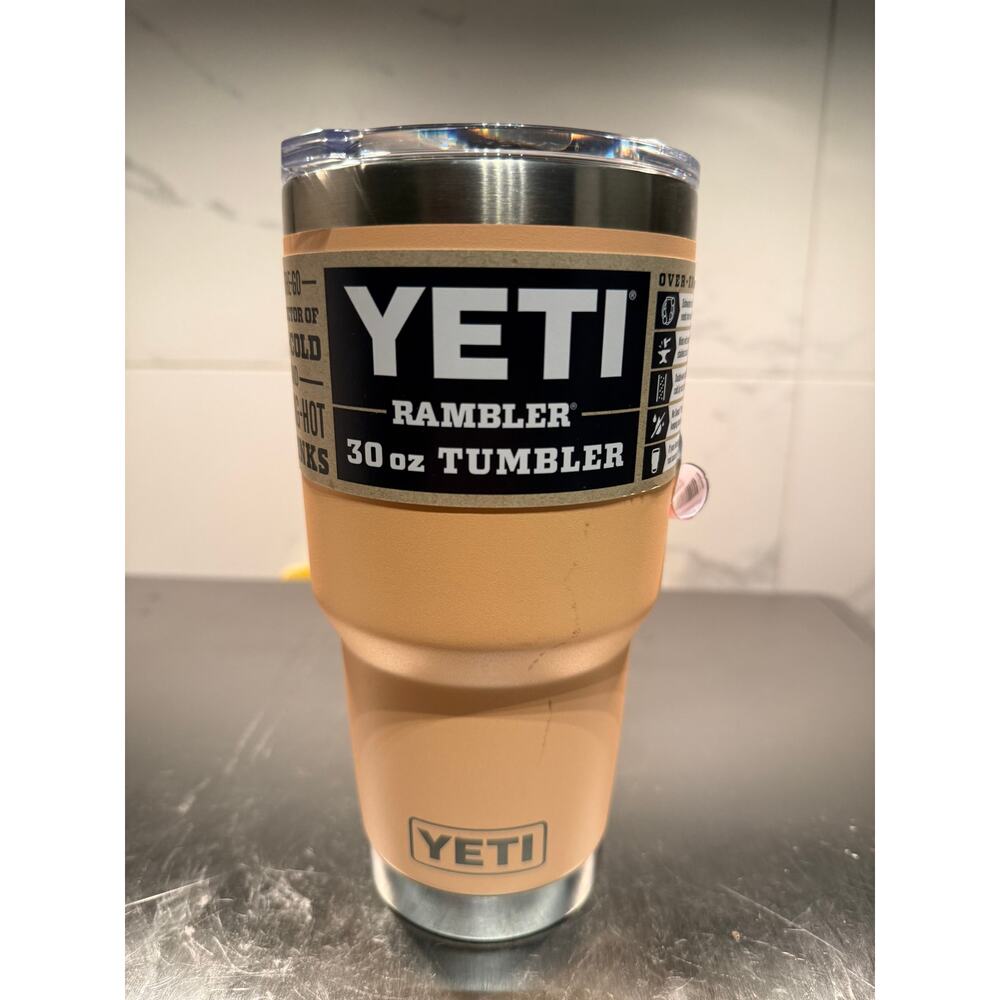 NWT YETI Rambler 30 oz Tumbler with MagSlider Lid – Lowcountry Peach